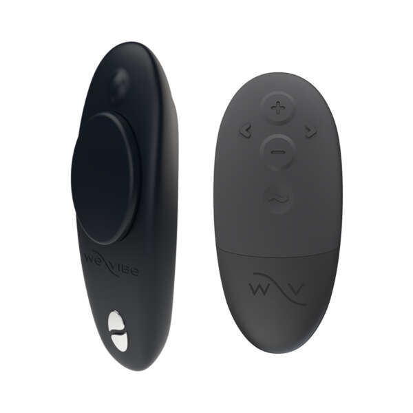 We-Vibe Moxie+ Wearable Clitoral Vibrator Satin Black