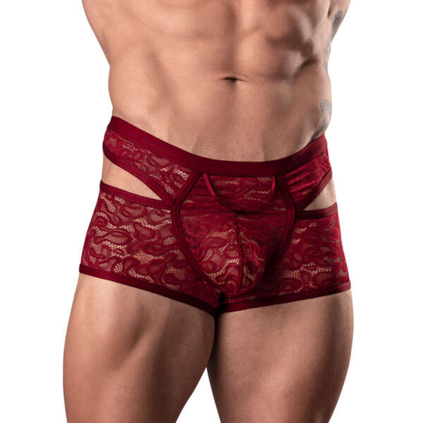 MP Lucifer Cutout Short Burgundy L