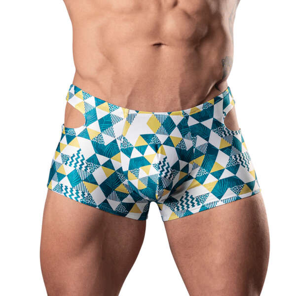 MP Cut It Out! CO Mini Short Blue/Wht XL
