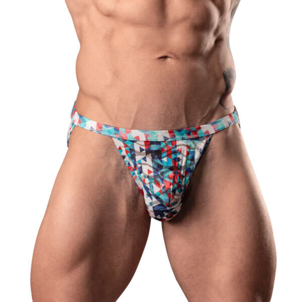 MP Your Lace Or Mine Jock Geometric LXL