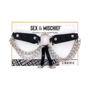 SS S&M Chain Lace Garters