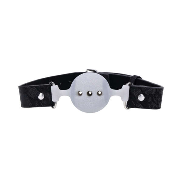 Sportsheets Sex Mischief Lace Silicone Breathable Ball Gag