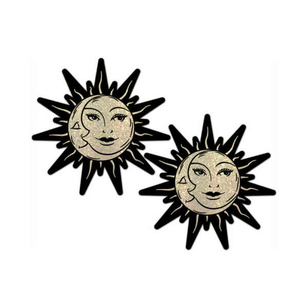 Pastease Sunburst Sun/Moon Faces
