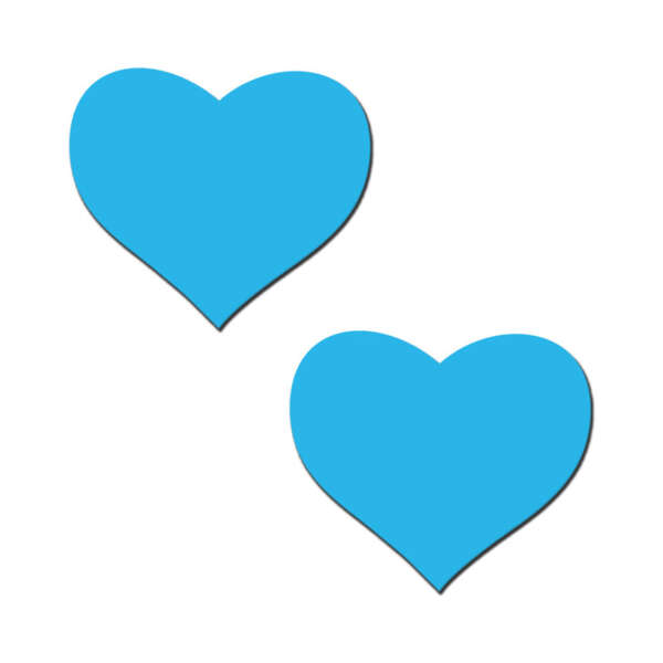 Pastease Love GITD Neon Turquoise Heart