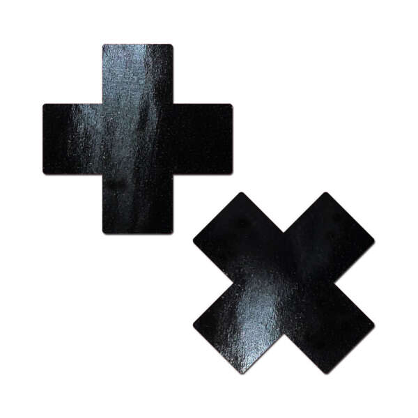 Pastease Plus X Vinyl Black Cross