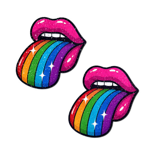 Pastease Taste the Rainbow Tongue Out