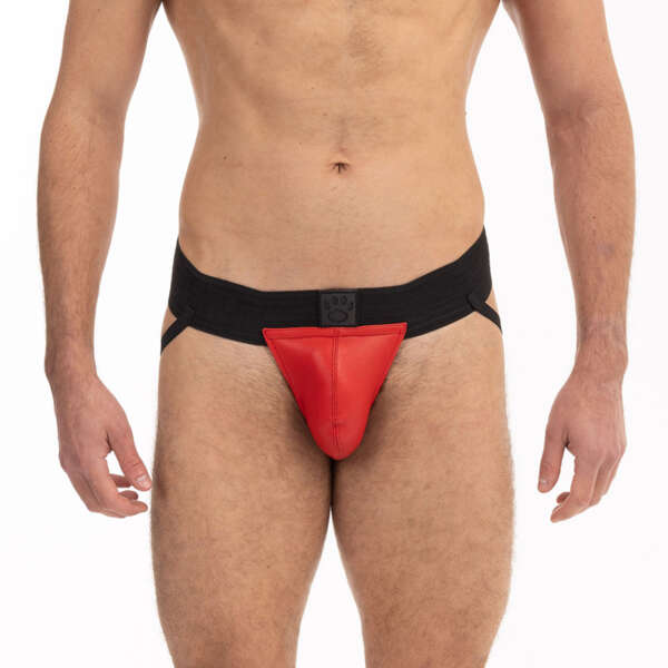 Prowler RED Pouch Jock Black/Red Medium