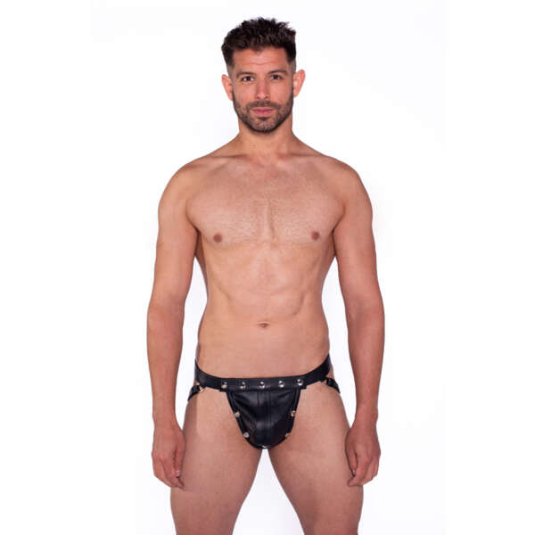 Prowler RED Leather Harness Jock Strap L