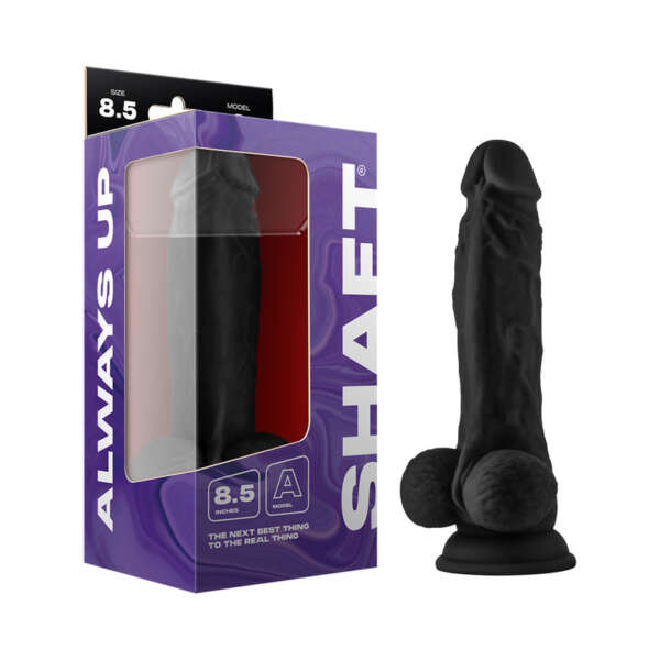 Shaft Model A 8.5in Silicone w/Balls Blk