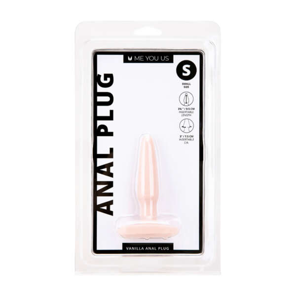 Me You Us Vanilla Small Anal Plug
