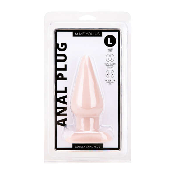 Me You Us Vanilla Large Anal Plug