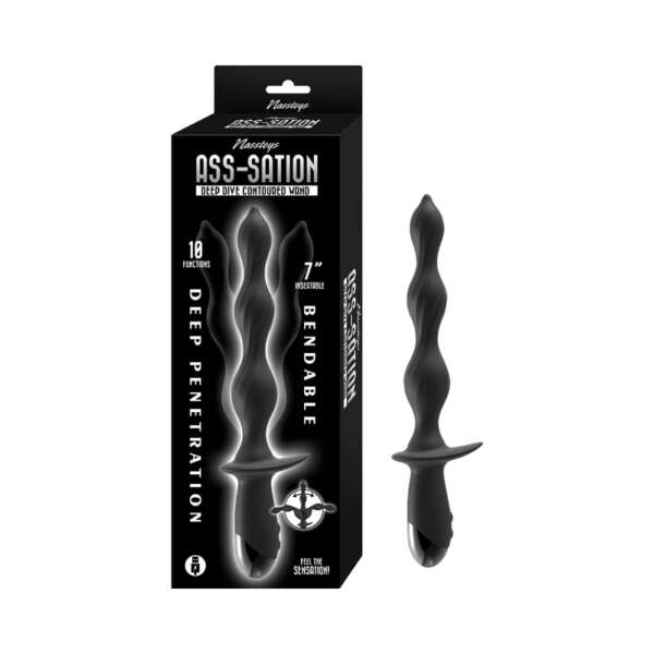 Ass-Sation Deep Dive Contour Wand Black