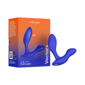 We-Vibe Vector+ Dual Stim Prostate Blue