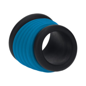 LEVELZ Tube Silicone Cock Ring Blk/Teal
