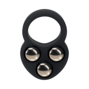 LEVELZ Liquid Sili Trpl Weight C-Ring Bk
