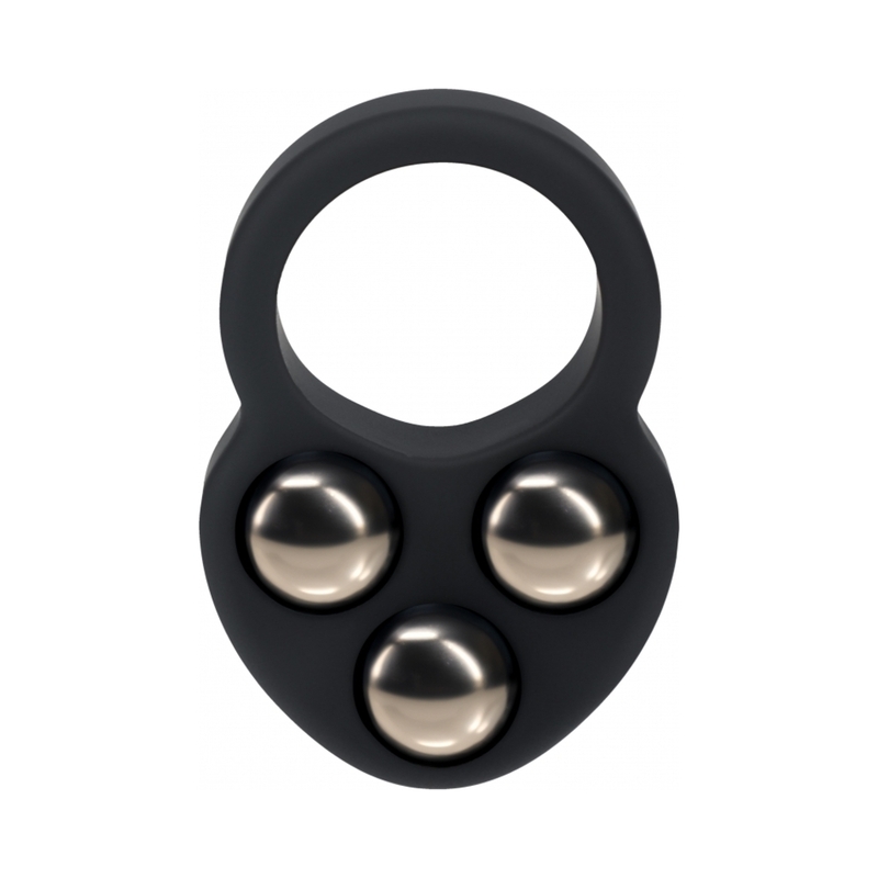 LEVELZ Liquid Sili Trpl Weight C-Ring Bk