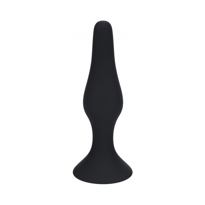 LEVELZ Slim Silicone Anal Plug L Blk