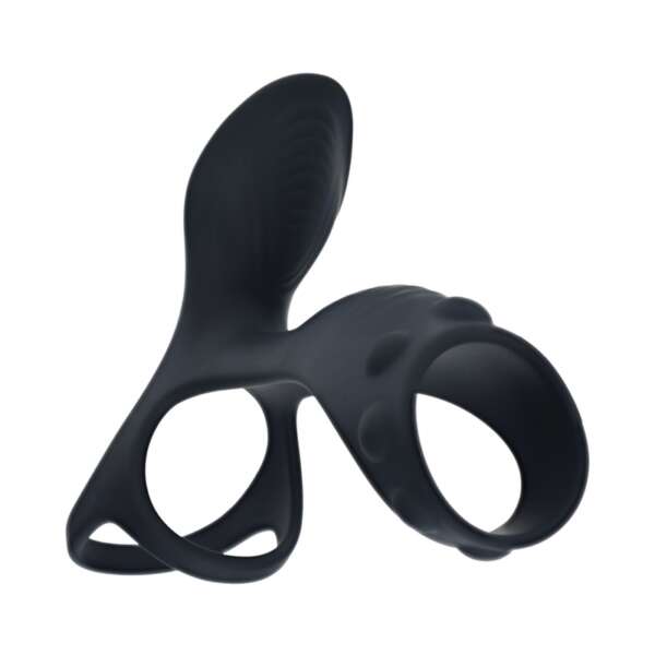 LEVELZ Vibr Sili C&BRing w/Shaft Loop Bk