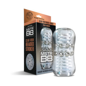 MSTR B8 Clear Beaded Stroker Head Banger