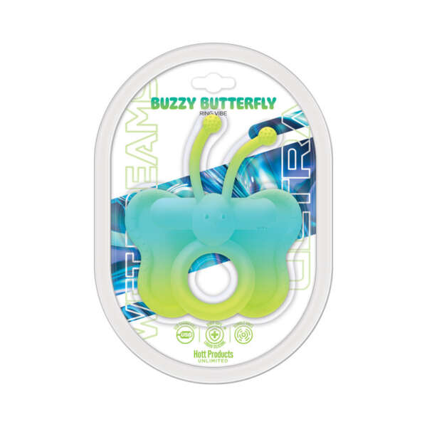Wet Dreams Buzzy Butterfly Cock Ring