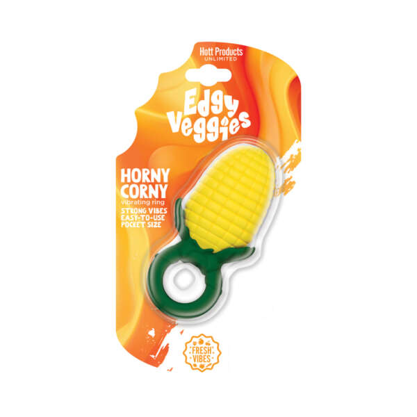 Edgy Veggies Horny Corny Vibe Ring