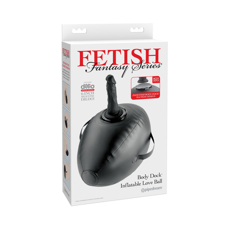 FF Body Dock Inflatable Love Ball Black