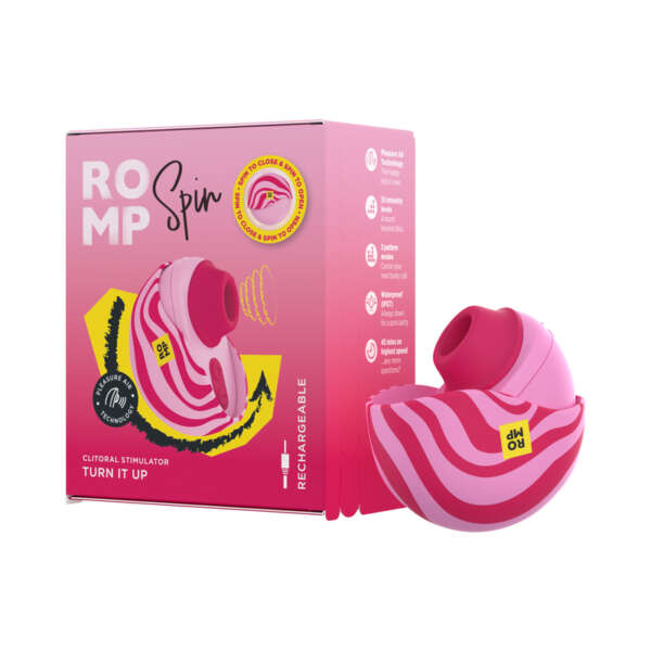 ROMP Spin Travel Recharg Clitoral Stim