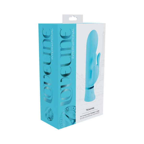 Loveline Tendre Sili Rabbit Vibrator Blu