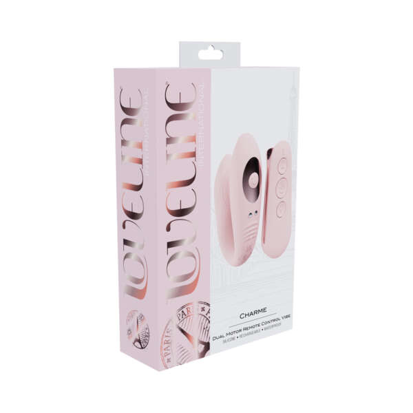 Loveline Charme Sili Dual Motor Vibe Pnk