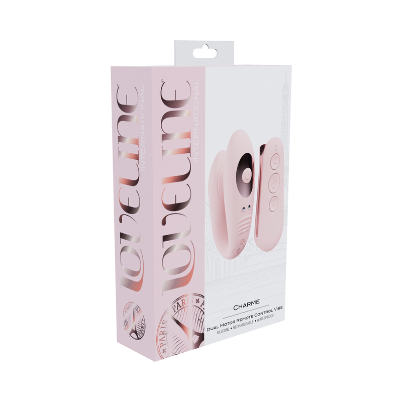 Loveline Charme Sili Dual Motor Vibe Pnk