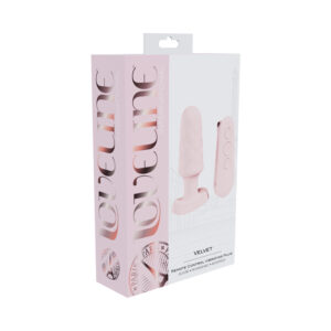 Loveline Velvet Sili RC Vibrat Plug Pink