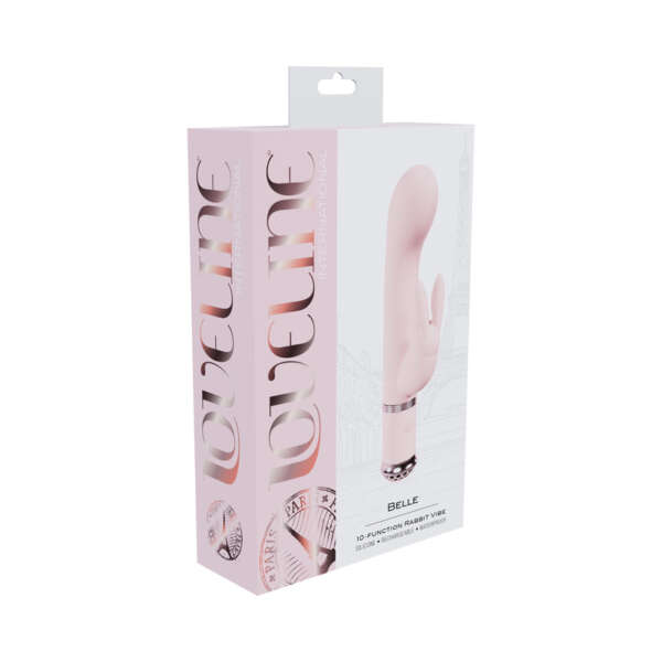 Loveline Belle Silicone Rabbit Vibe Pink
