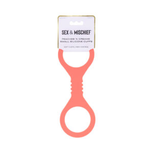 Sportsheets Sex & Mischief Peaches 'n CreaMe Small Silicone Cuffs