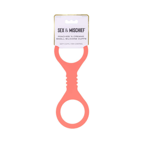 Sportsheets Sex & Mischief Peaches 'n CreaMe Small Silicone Cuffs