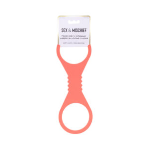 Sportsheets Sex & Mischief Peaches 'n CreaMe Large Silicone Cuffs