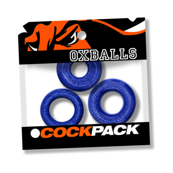 Oxballs Cockpack Multi 3pk Blue Fire