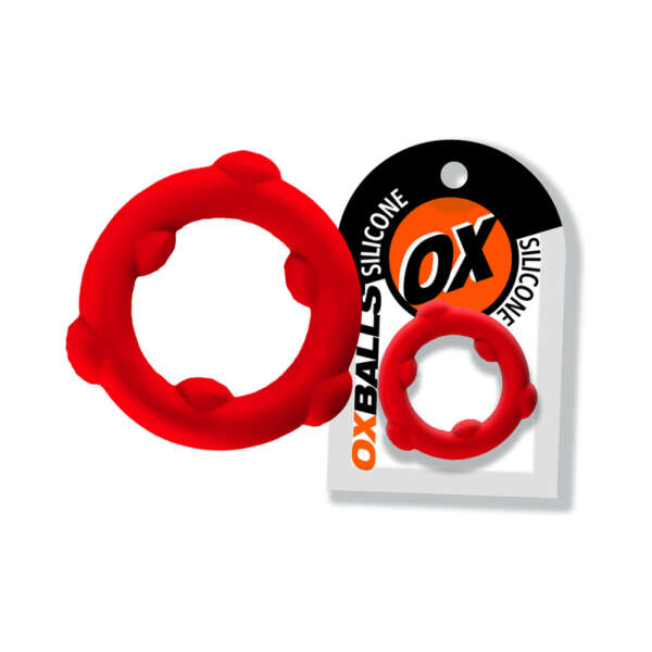 Oxballs Spinner Single Sili Ring Red