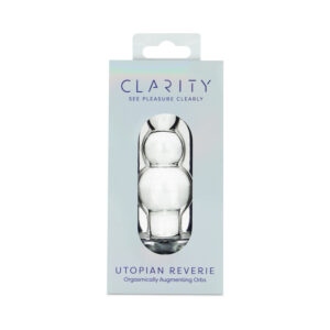 Clarity Utopian Reverie Glass Dildo
