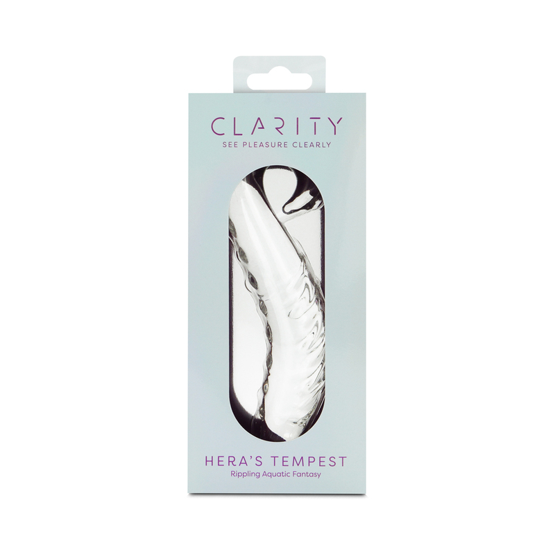 Clarity Hera's Tempest Glass Dildo