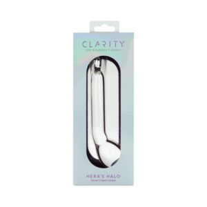 Clarity Hera's Halo Glass Dildo