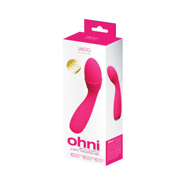 VeDO Ohni Recharg G-Spot Thrust Pink