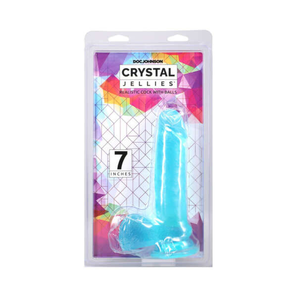 Crystal Jellies 7in RealisticCockBall Tl