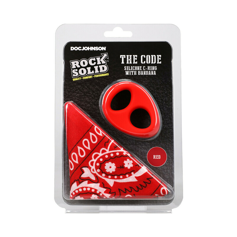 Rock Solid The Code C-Ring Bandana R/Bk