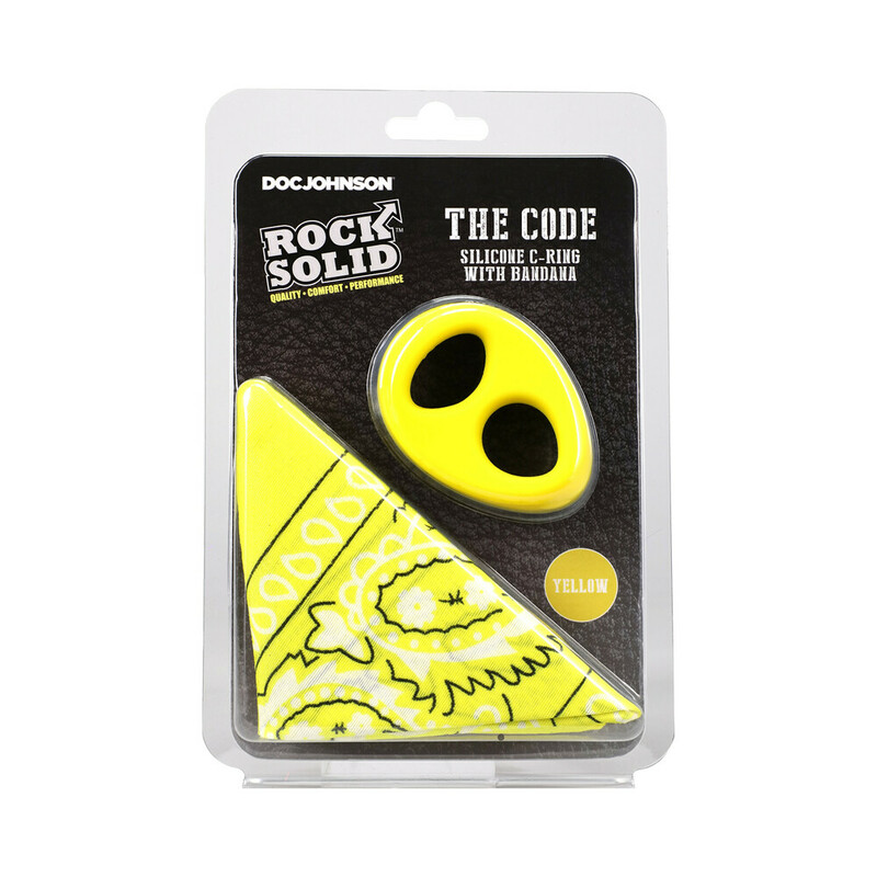 Rock Solid The Code C-Ring Bandana YelBk