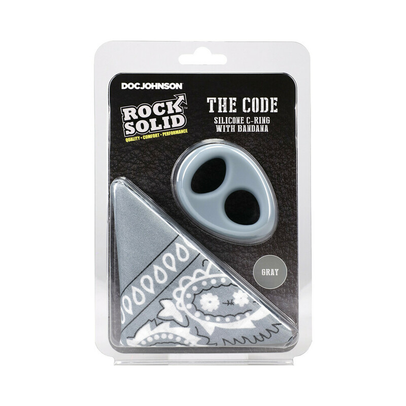 Rock Solid The Code C-Ring Bandana GryBk