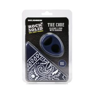 Rock Solid The Code C-Ring Bandana NvyBk