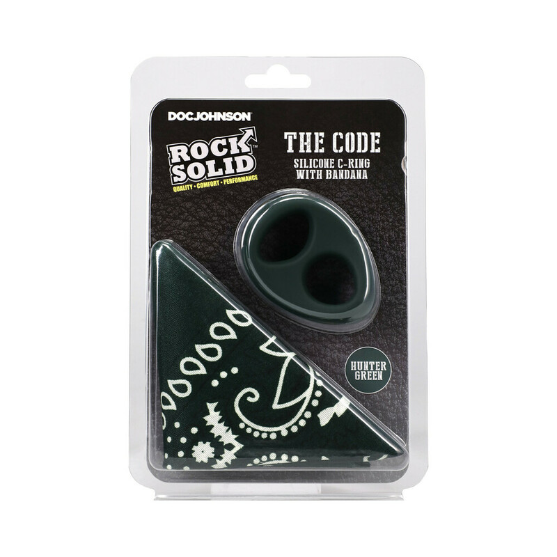 Rock Solid The Code C-Ring Bandana GrnBk