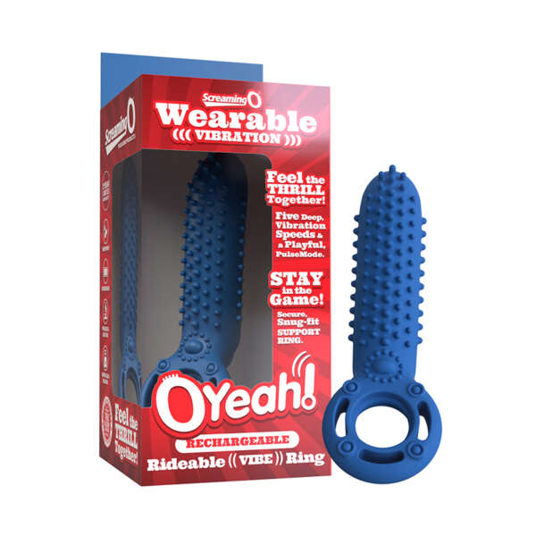 Screaming O Rechargeable O Yeah Sili Blu
