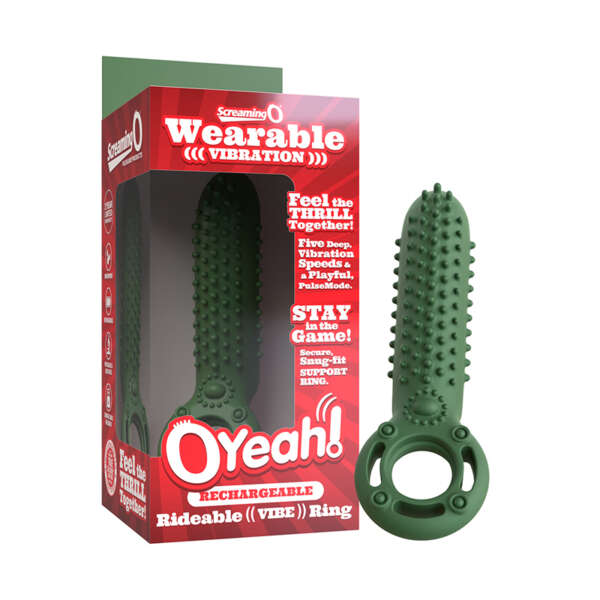 Screaming O Rechargeable O Yeah Sili Grn