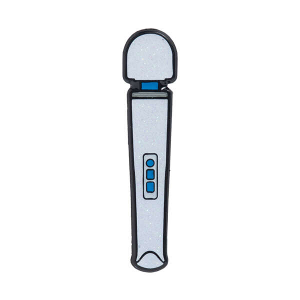 Magic Wand Rechargeable Enamel Pin